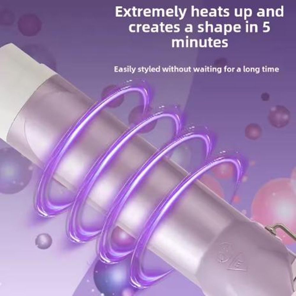 Hair Curling Wand - Ceramic 40mm Hair Curling Iron Manual