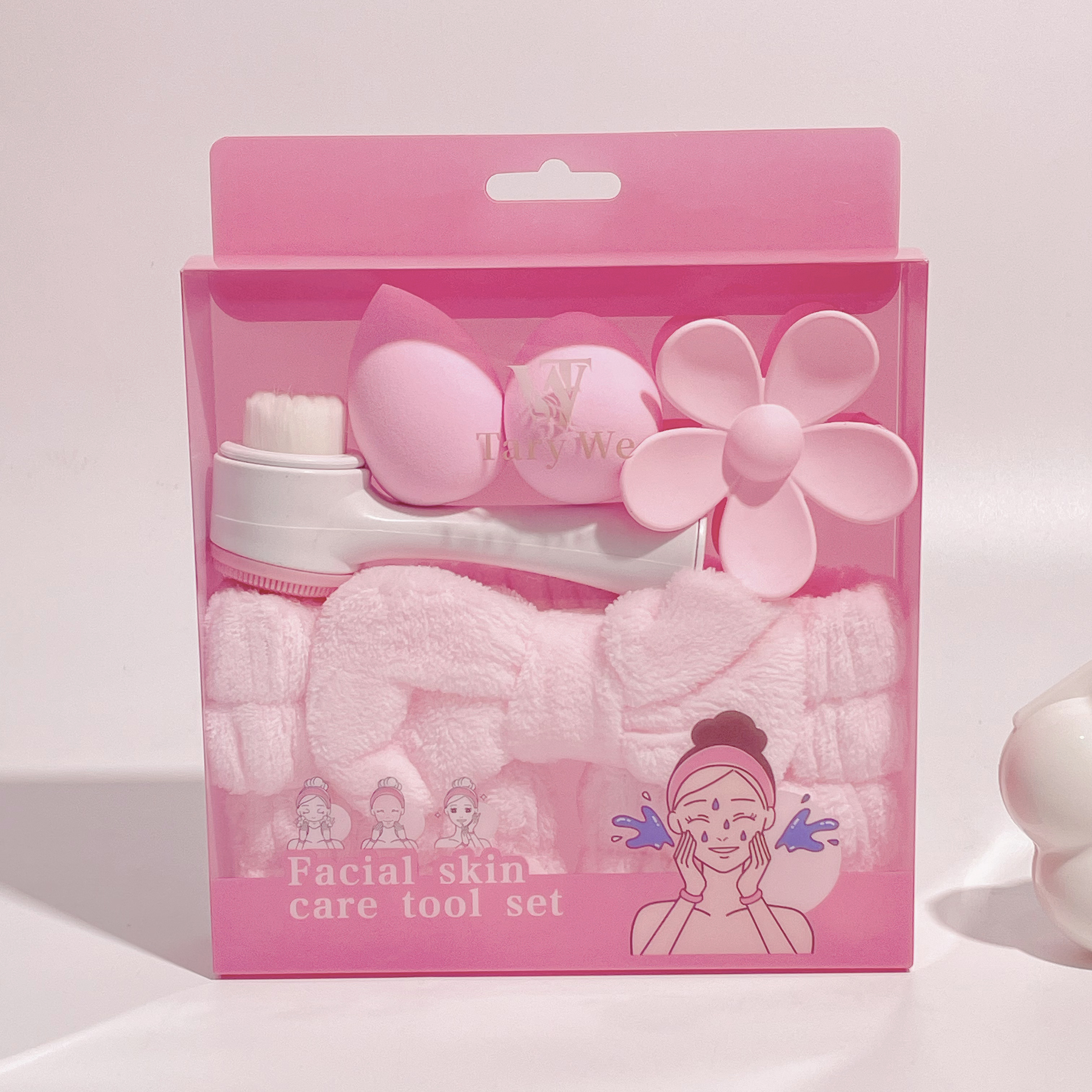 Makeup Beauty Ro - 7-piece Daily Skincare and Makeup Set