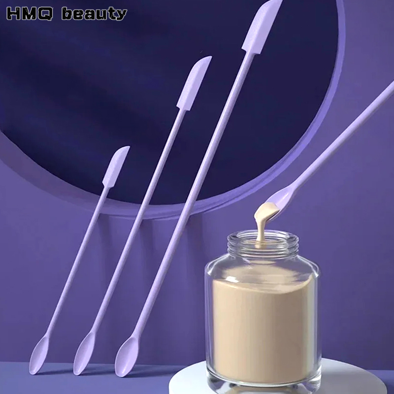 Makeup Beauty Ro - 3pcs Silicone Scraper Makeup Brushes Set