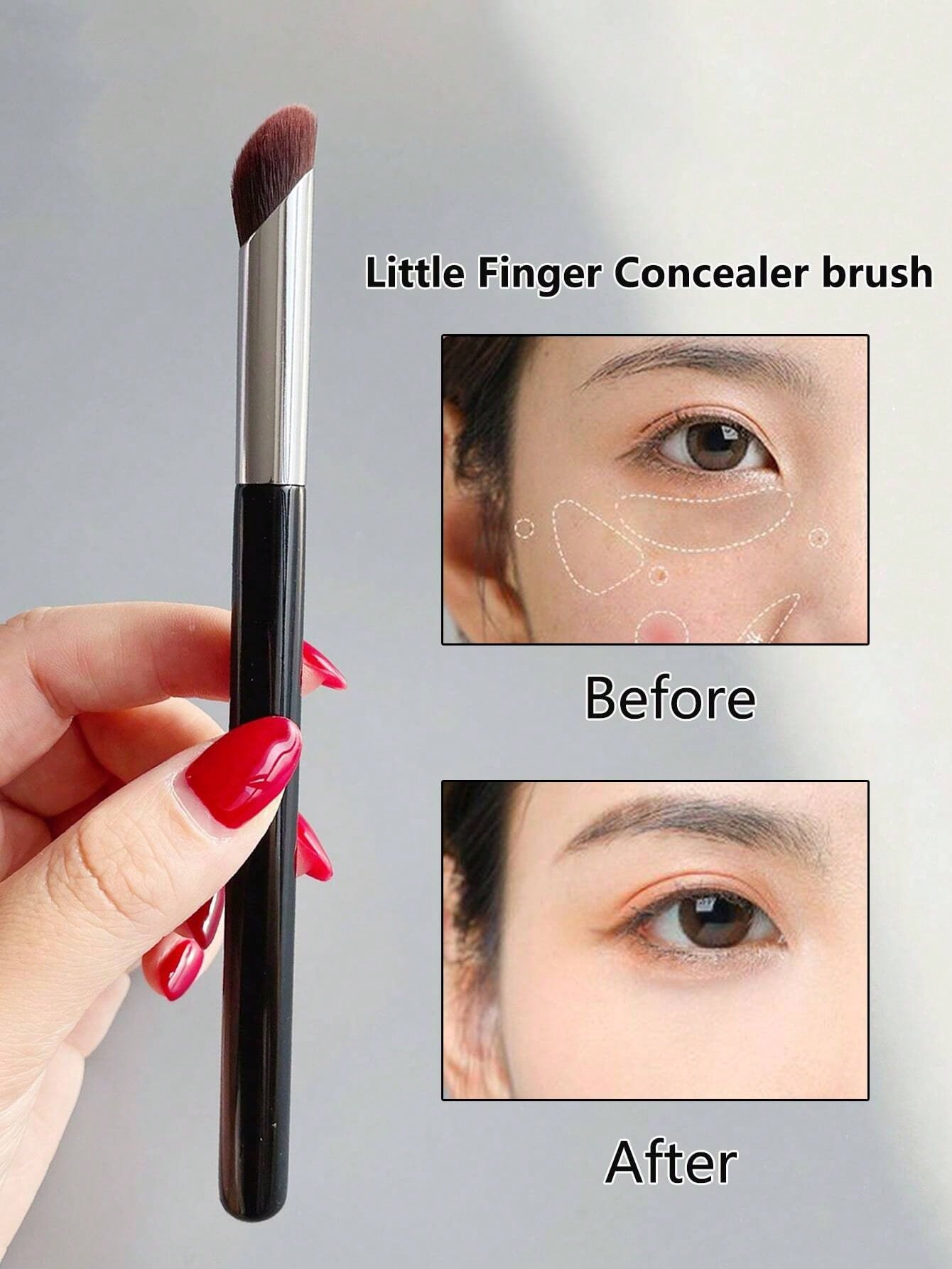 1PC non marking concealer brus - Beauty Mark Makeup ulasan dan harga