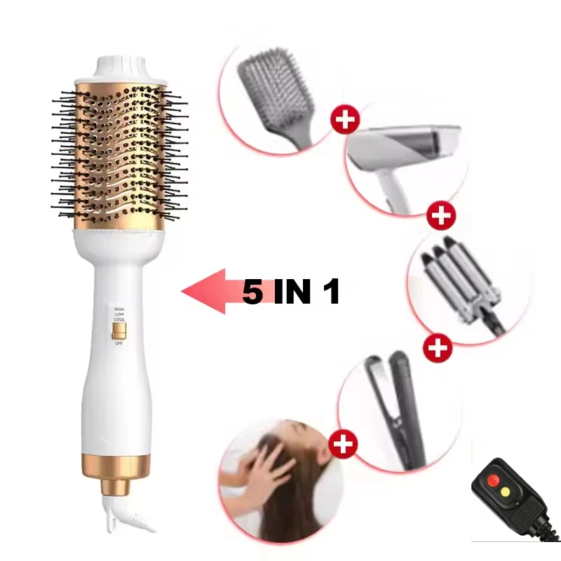 3-in-1 Hot Air Brush with Nega - Hair Curling Wand ulasan dan harga
