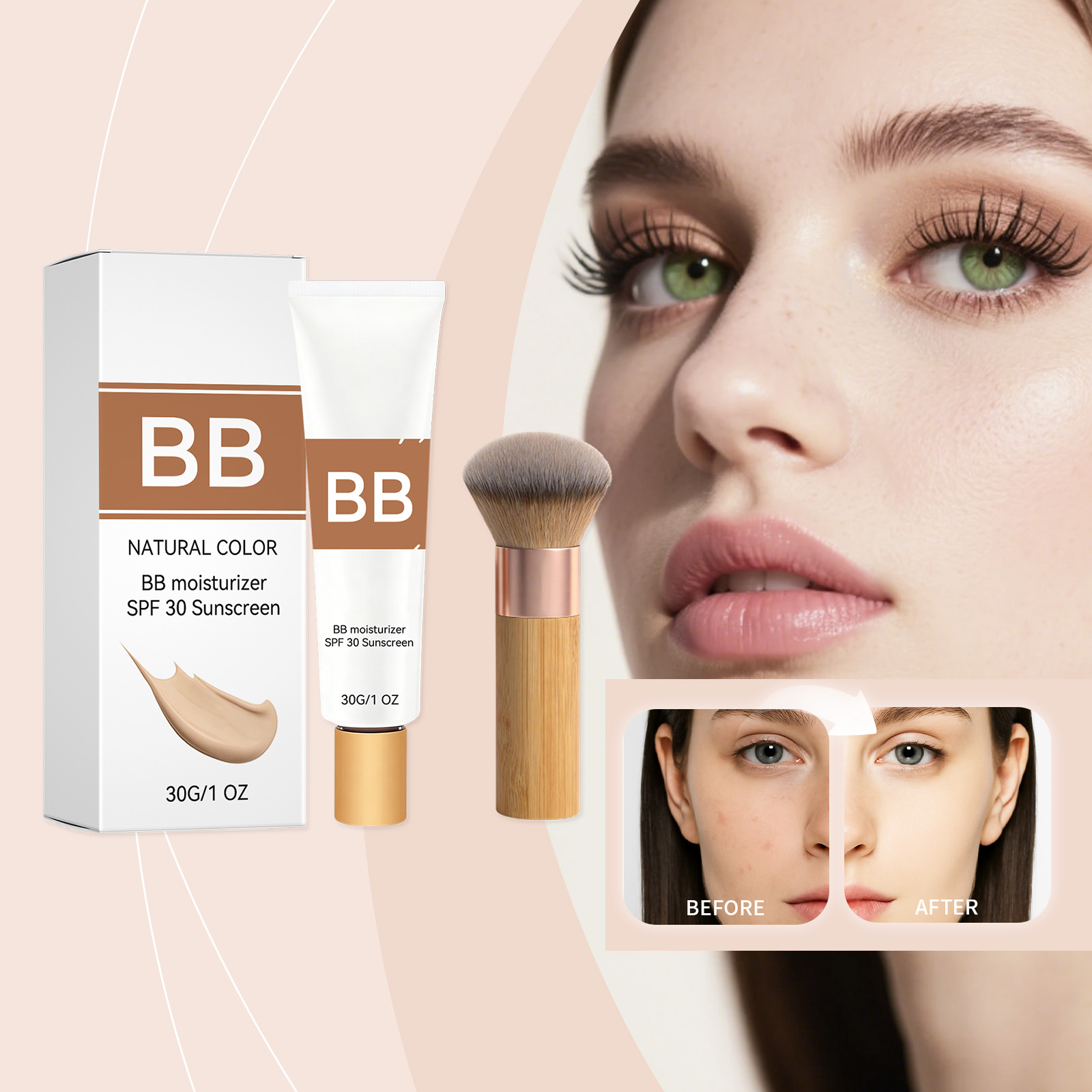 SPF 30 Tinted Moisturizer BB C - Makeup Beauty Ro ulasan dan harga