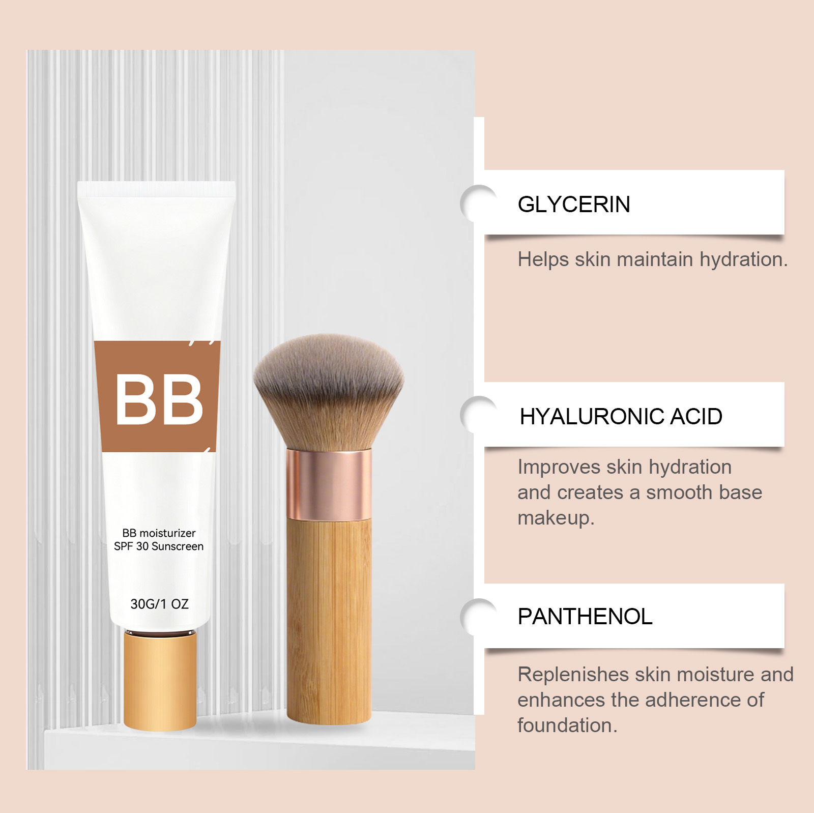 SPF 30 Tinted Moisturizer BB C - Makeup Beauty Ro ulasan dan harga
