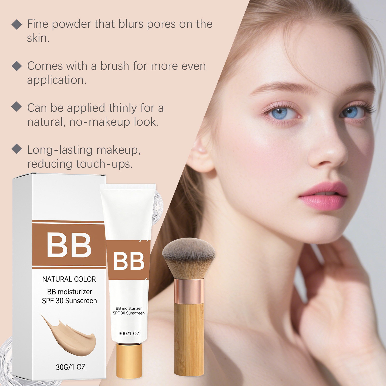 SPF 30 Tinted Moisturizer BB C - Makeup Beauty Ro ulasan dan harga