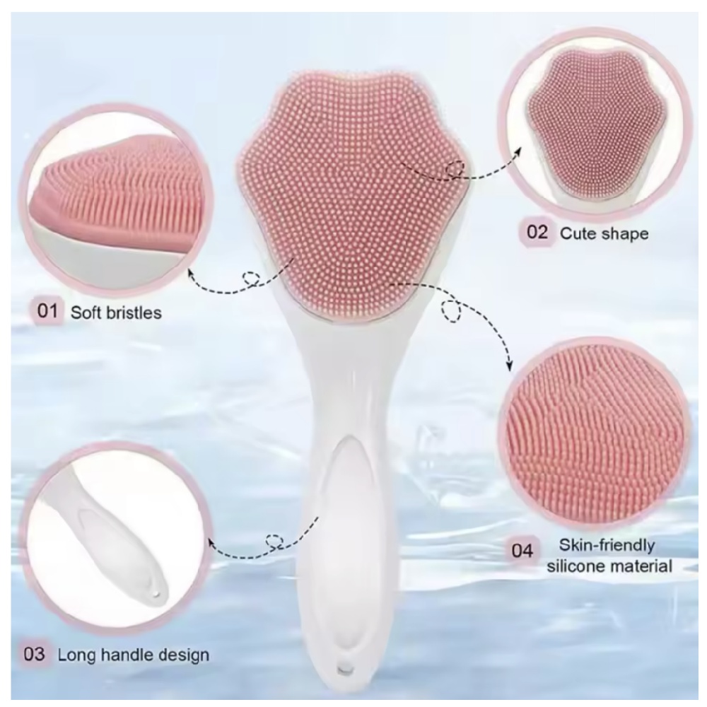 Silicone Manual Facial Deep Cl - Kiss Beauty Makeup Remover ulasan dan harga