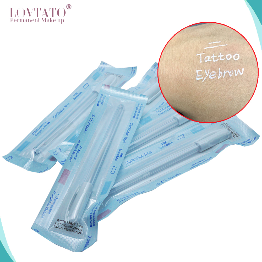 White Line Eyebrow Marker Pen  - Beauty Mark Makeup ulasan dan harga