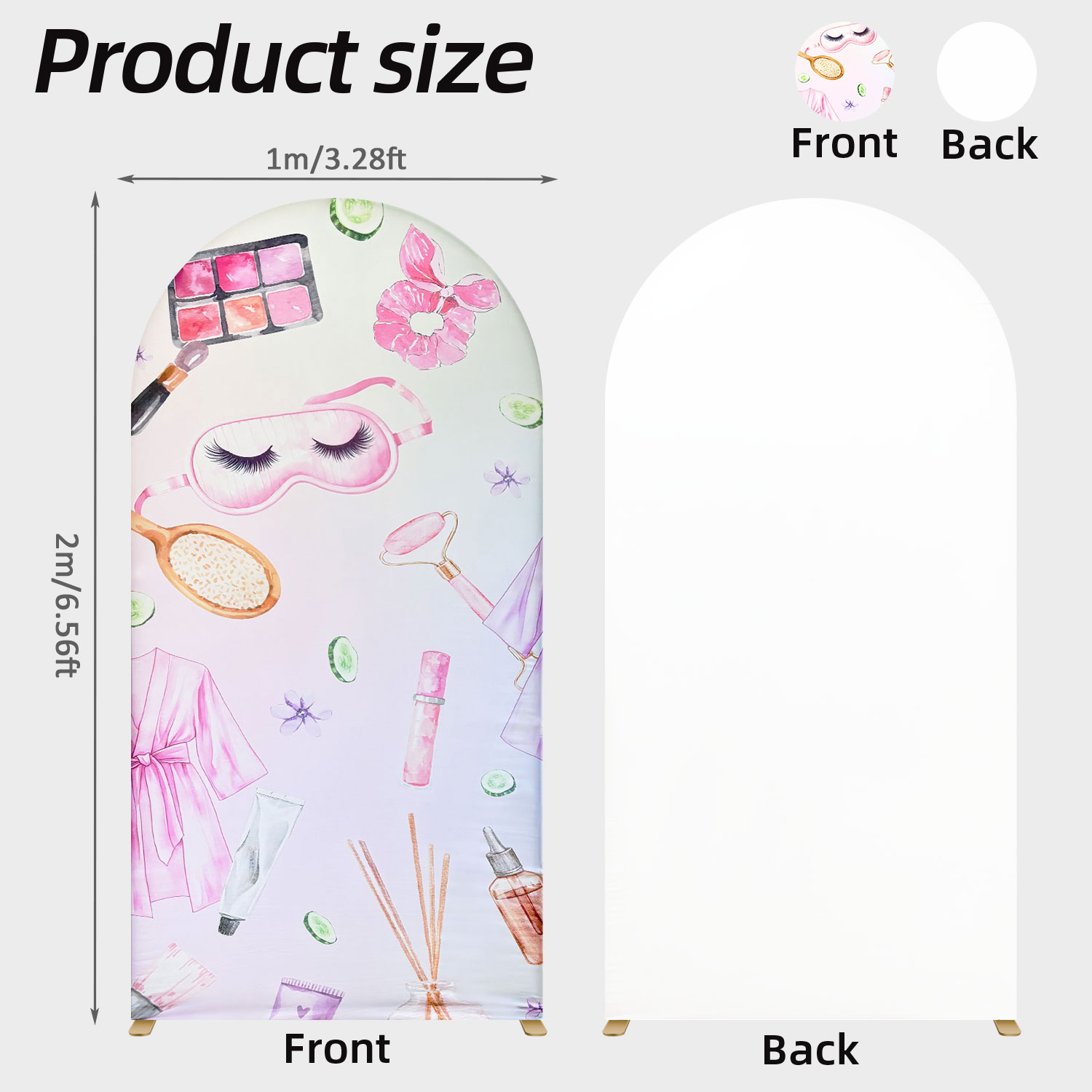 Happy Birthday Makeup Backdrop - Beauty Makeup Events ulasan dan harga