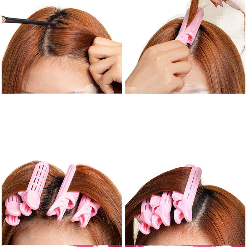 2pcs Fluffy Curling Hairpin Ro - Hair Curling Wand ulasan dan harga
