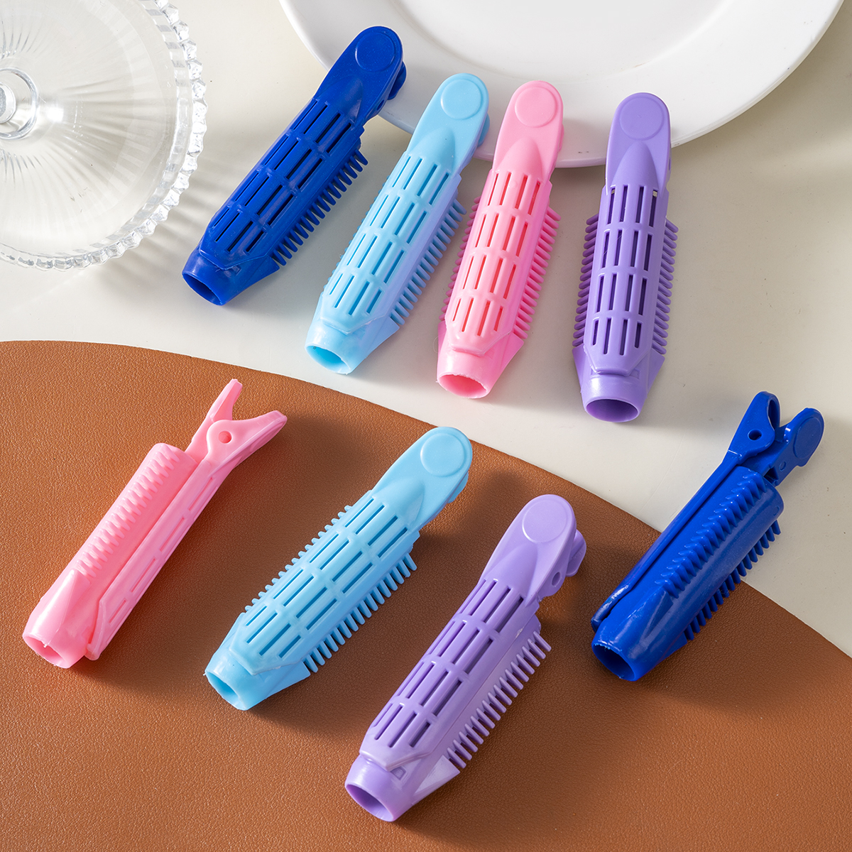 2pcs Fluffy Curling Hairpin Ro - Hair Curling Wand ulasan dan harga