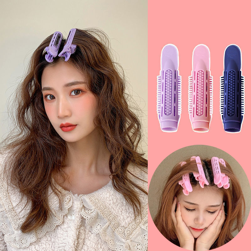 2pcs Fluffy Curling Hairpin Ro - Hair Curling Wand ulasan dan harga