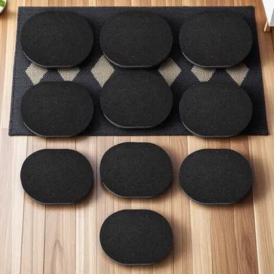 10Pcs Bamboo Charcoal Facial C - Kiss Beauty Makeup Remover ulasan dan harga