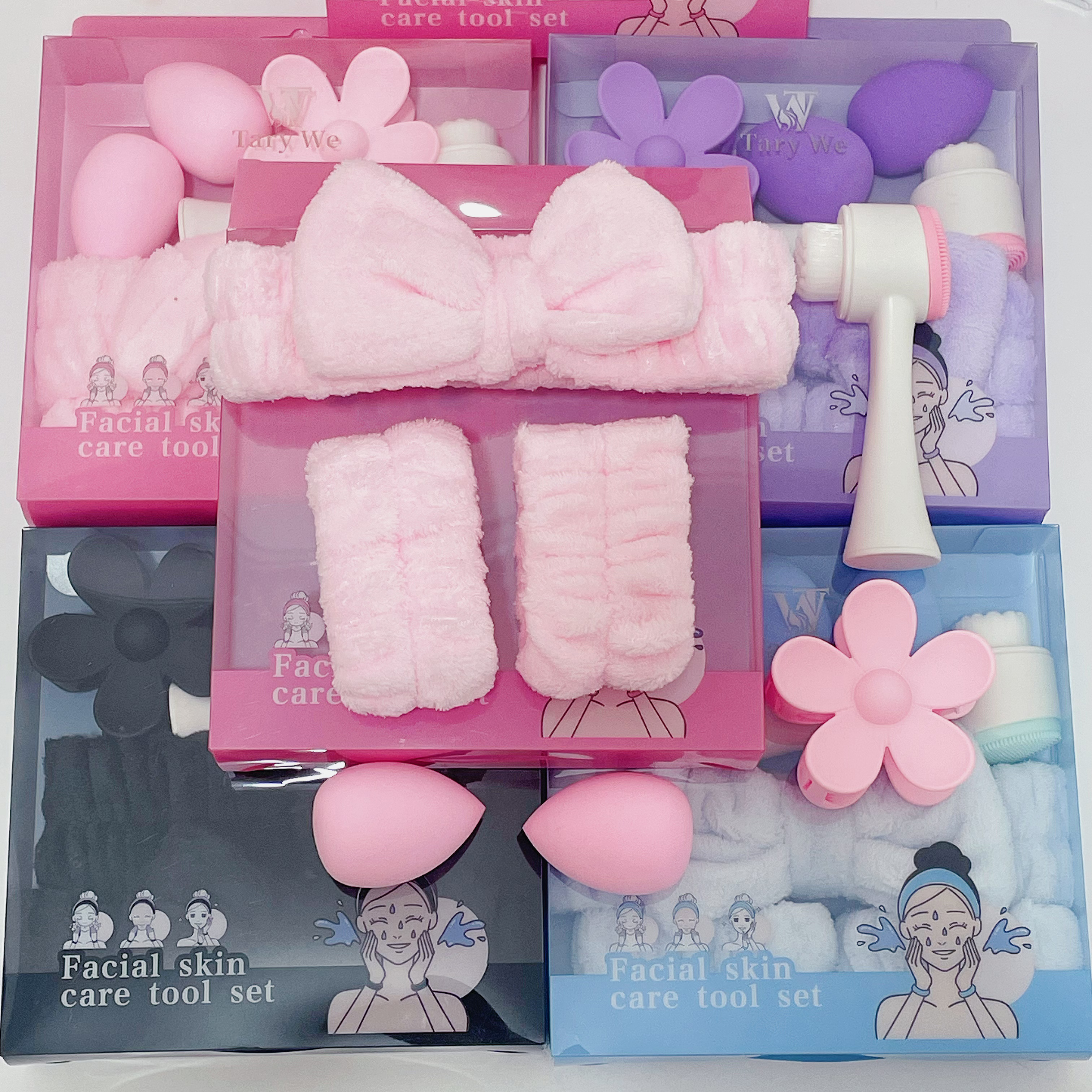 7-piece Daily Skincare and Mak - Makeup Beauty Ro ulasan dan harga