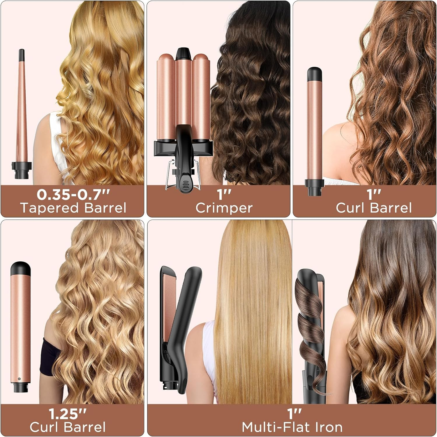 Portable Ceramic PTC Electric  - Hair Curling Wand ulasan dan harga