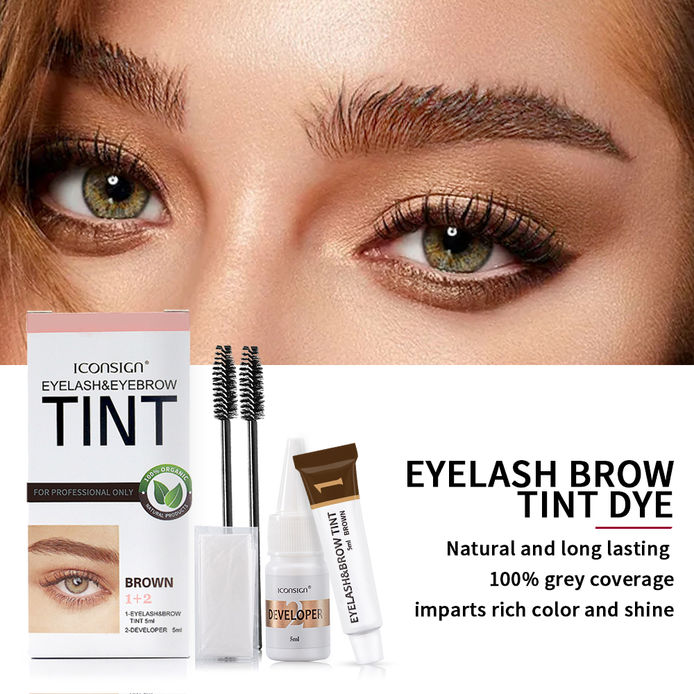 ICONSIGN Eyelash Eyebrow Dye T - Beauty Makeup Companies ulasan dan harga