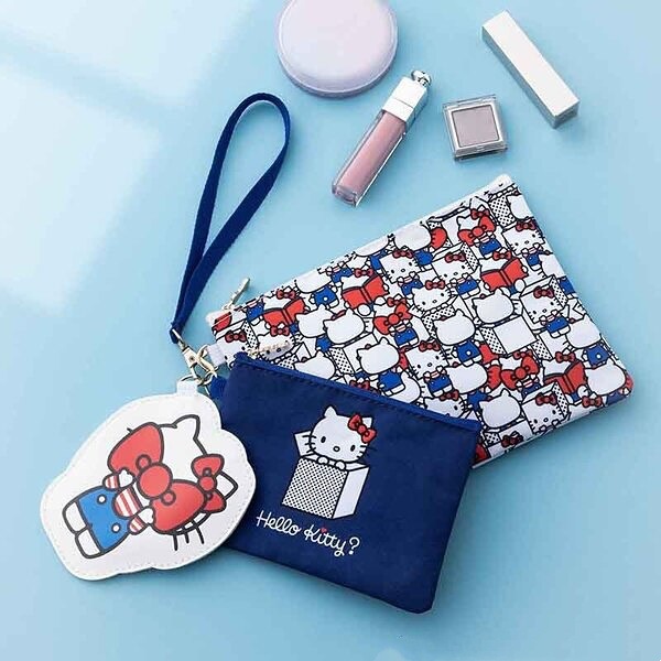 Spot Japanese Anime Hello Kitt - Beauty Makeup Tool Collection ulasan dan harga