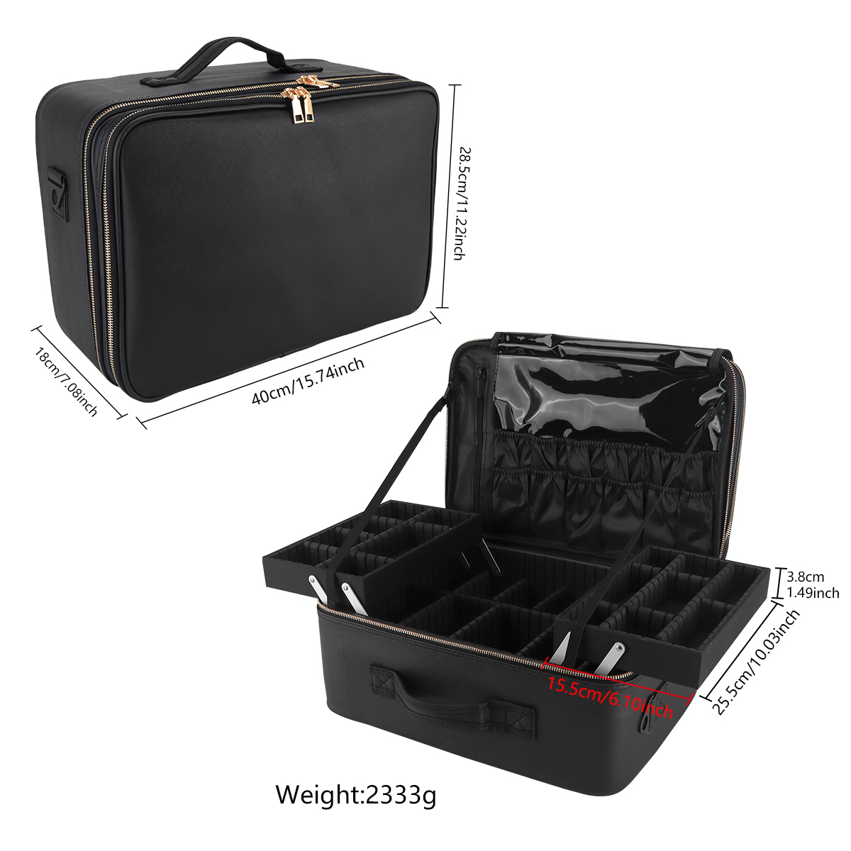 Women Travel Cosmetic Case Org - Makeup Beauty Ro ulasan dan harga