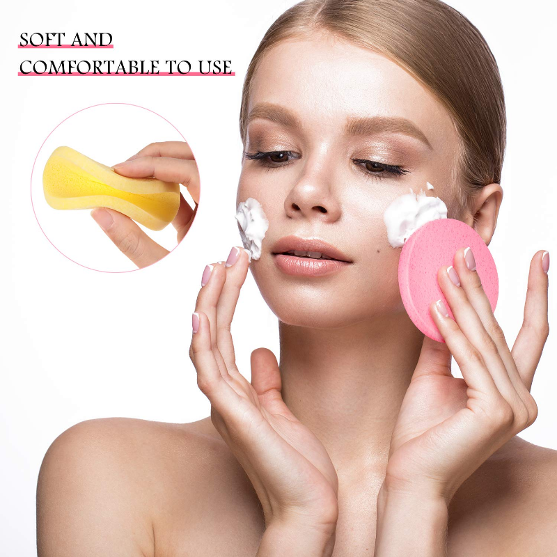 12Pcs Compressed Facial Sponge - Kiss Beauty Makeup Remover ulasan dan harga
