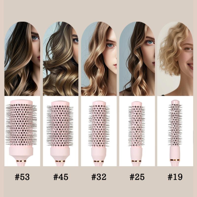 1PC Hair Curling Comb Brush Ro - Hair Curling Wand ulasan dan harga