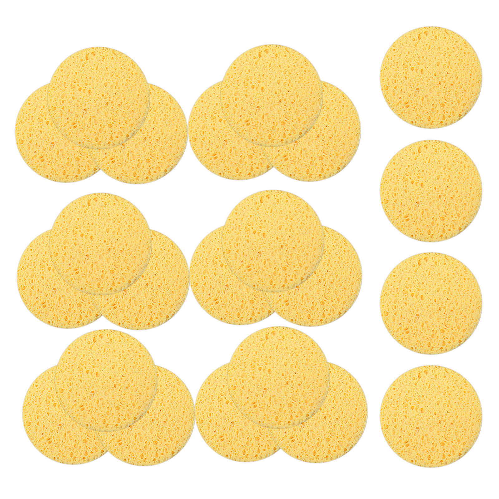 30Pcs Round Facial Cleansing P - Kiss Beauty Makeup Remover ulasan dan harga