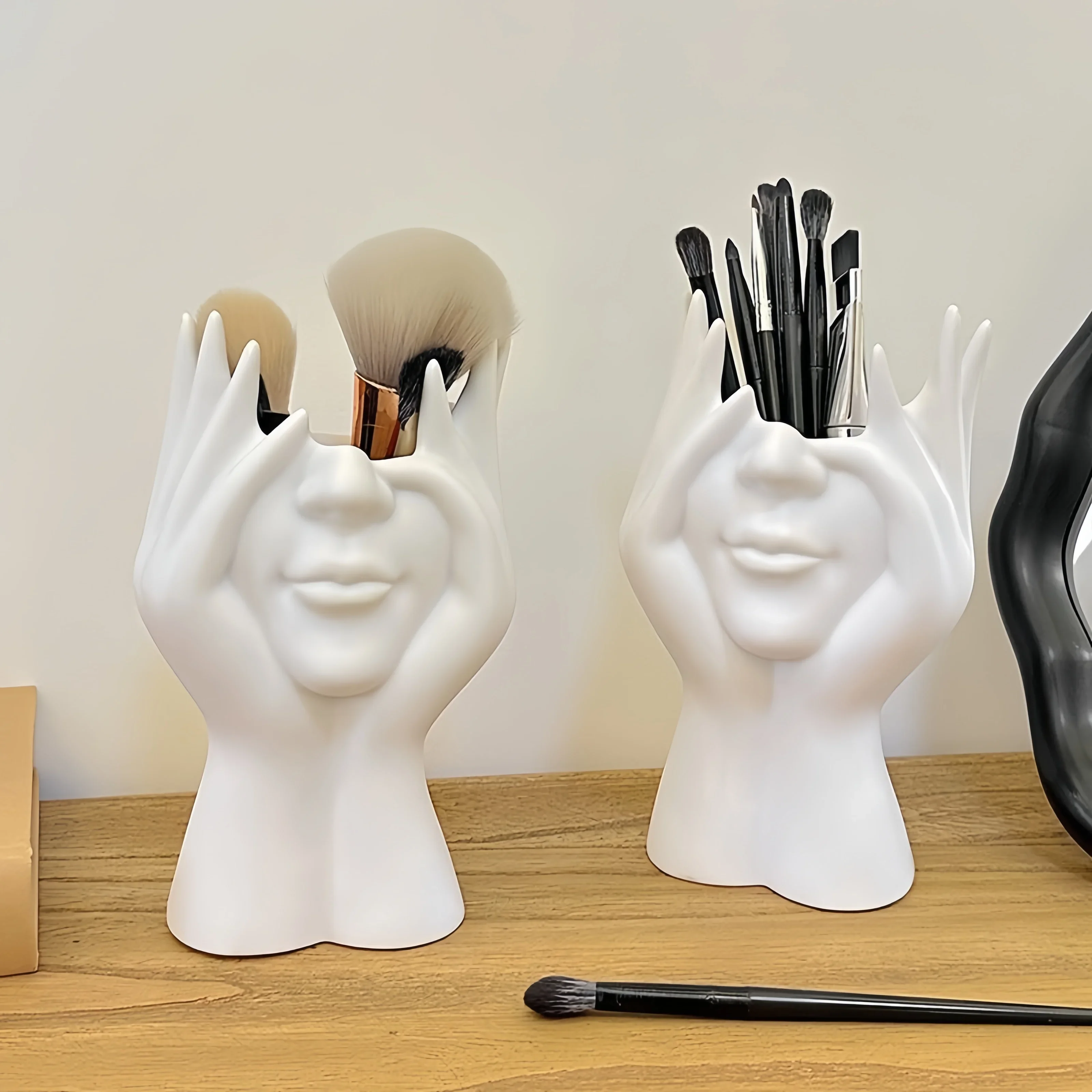 A Creative Face Storage Box –  - Makeup Beauty Ro ulasan dan harga