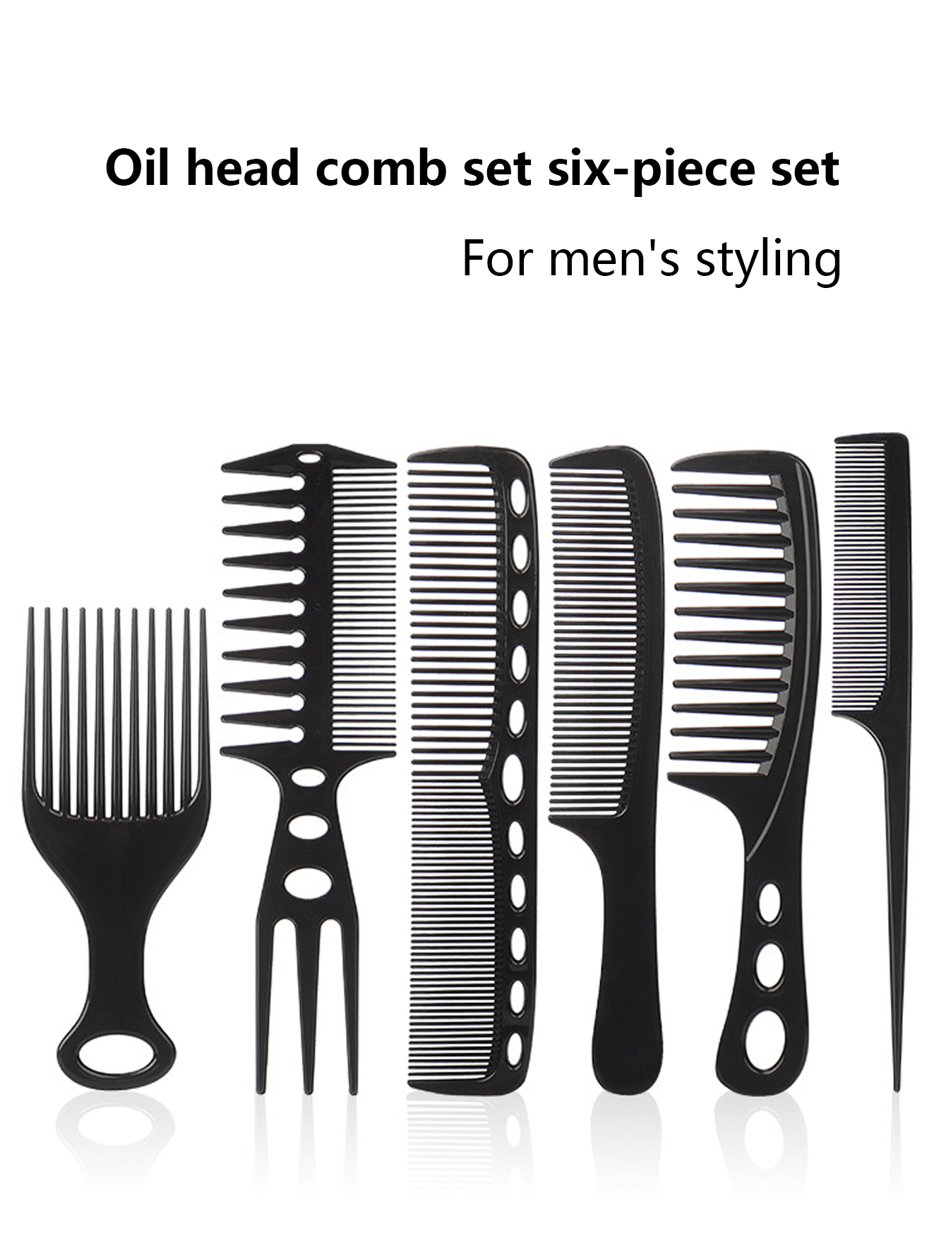 6pcs African styling hair comb - Makeup Beauty Ro ulasan dan harga