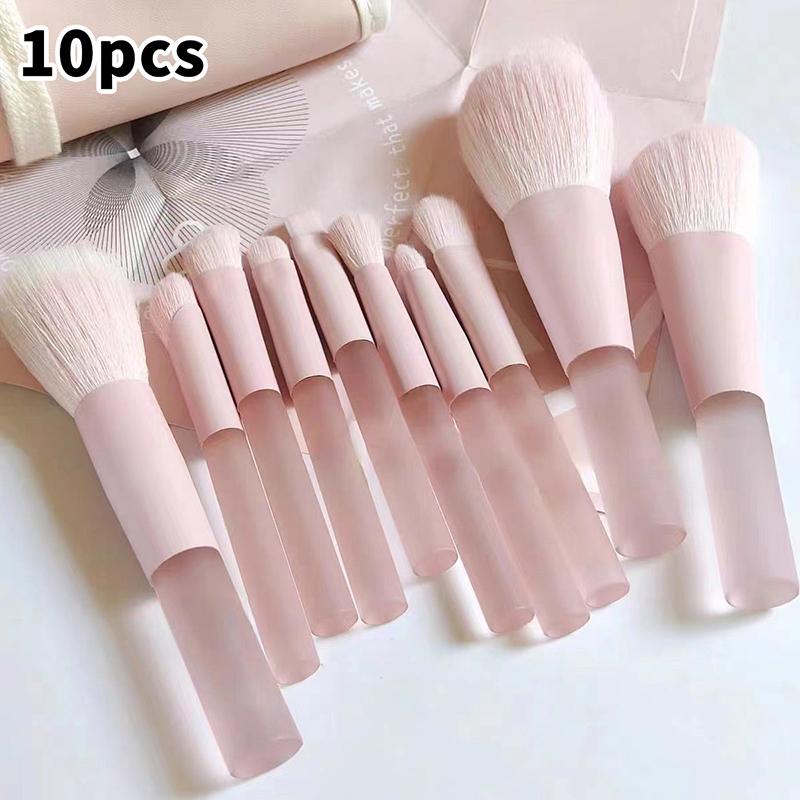 10Pcs Synthetic Makeup Brushes - Beauty Makeup Events ulasan dan harga