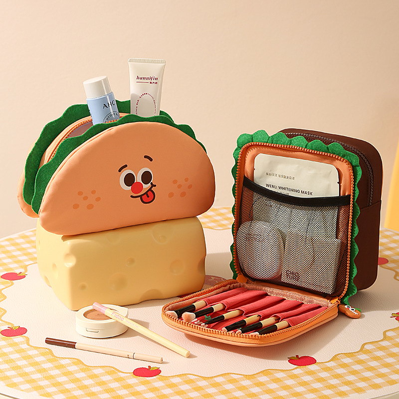 Taco and Toast-Shaped Makeup B - Beauty Makeup Tool Collection ulasan dan harga
