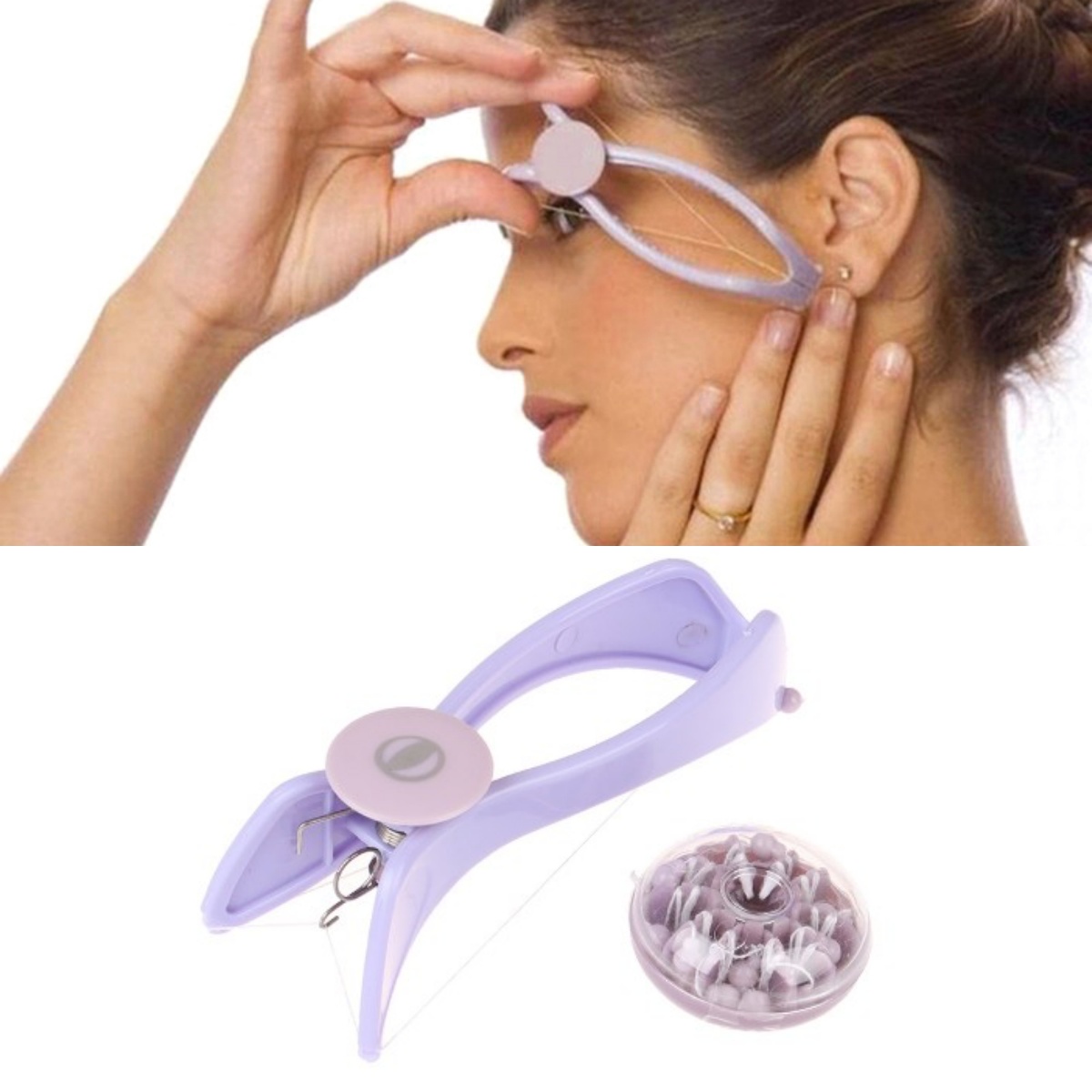 1PC Facial Hair Remover facial - Kiss Beauty Makeup Remover ulasan dan harga
