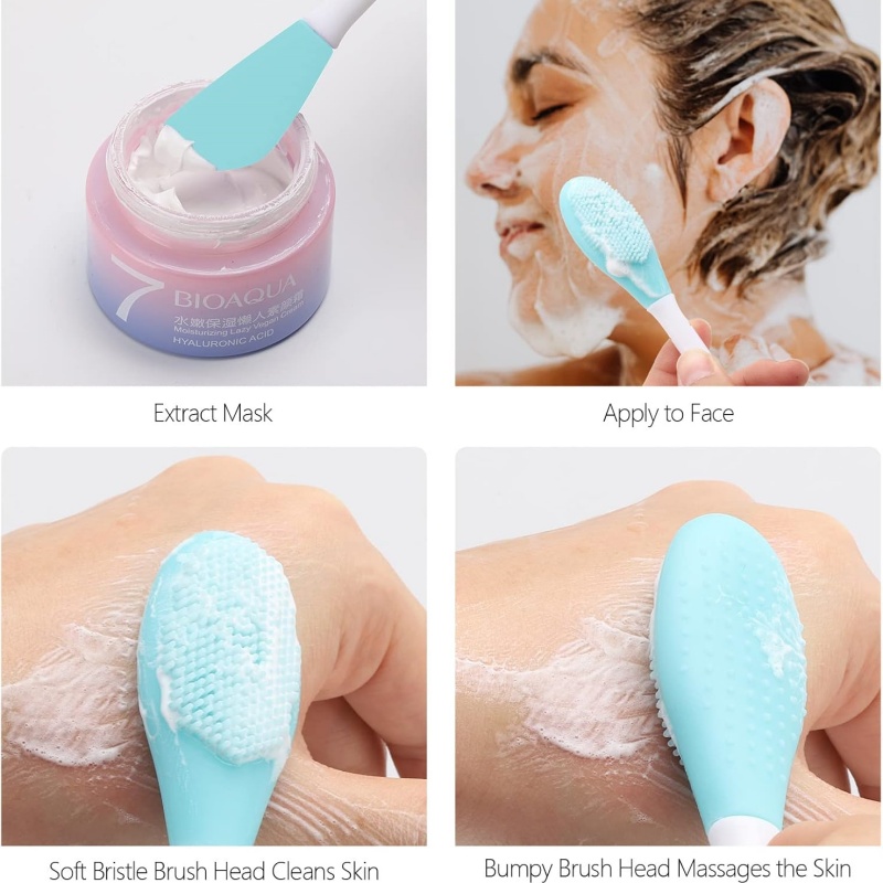 Professional Silicone Mask Bru - Makeup Beauty Ro ulasan dan harga