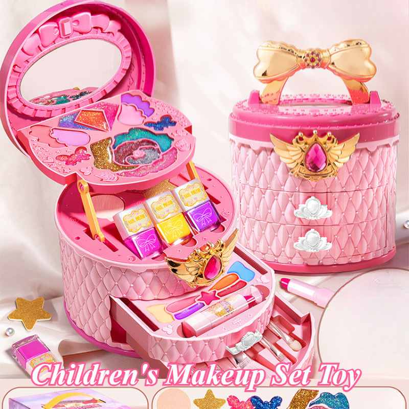 Girls Makeup Set Three Layer C - Beauty Makeup Tool Collection ulasan dan harga