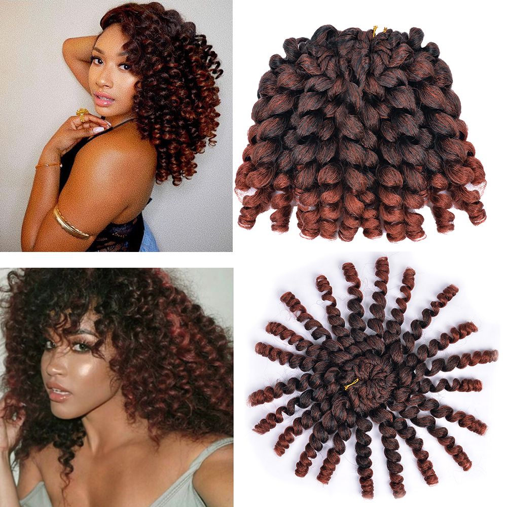 Synthetic Ombre Braiding Hair  - Hair Curling Wand ulasan dan harga