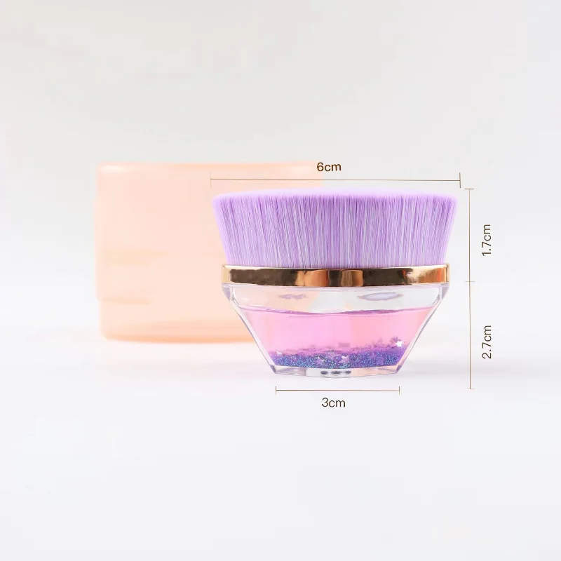 6-Color No. 55 Makeup Brush Fo - Beauty Mark Makeup ulasan dan harga