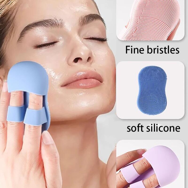 Mini Finger Facial Cleansing B - Kiss Beauty Makeup Remover ulasan dan harga