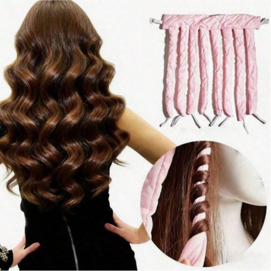 1pc 8-Prong No-Heat Curling Wa - Hair Curling Wand ulasan dan harga