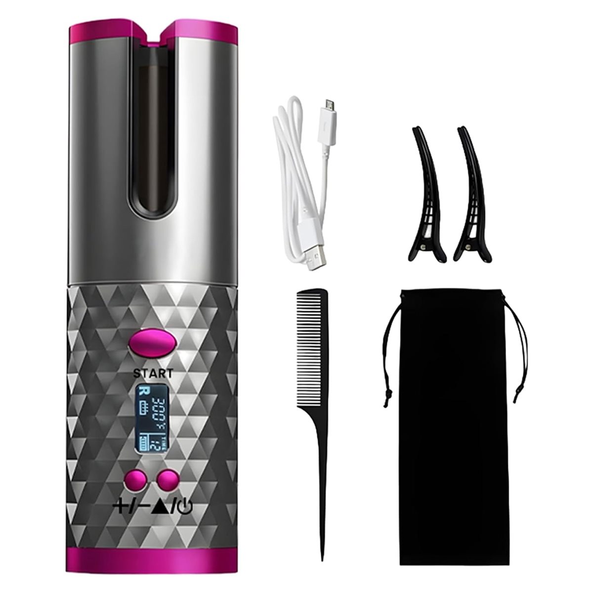 N18R Cordless Curling Iron Bea - Hair Curling Wand ulasan dan harga