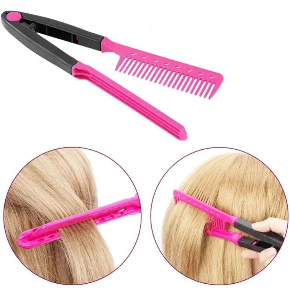 1pcs Folding V Type Hair Strai - Hair Curling Wand ulasan dan harga