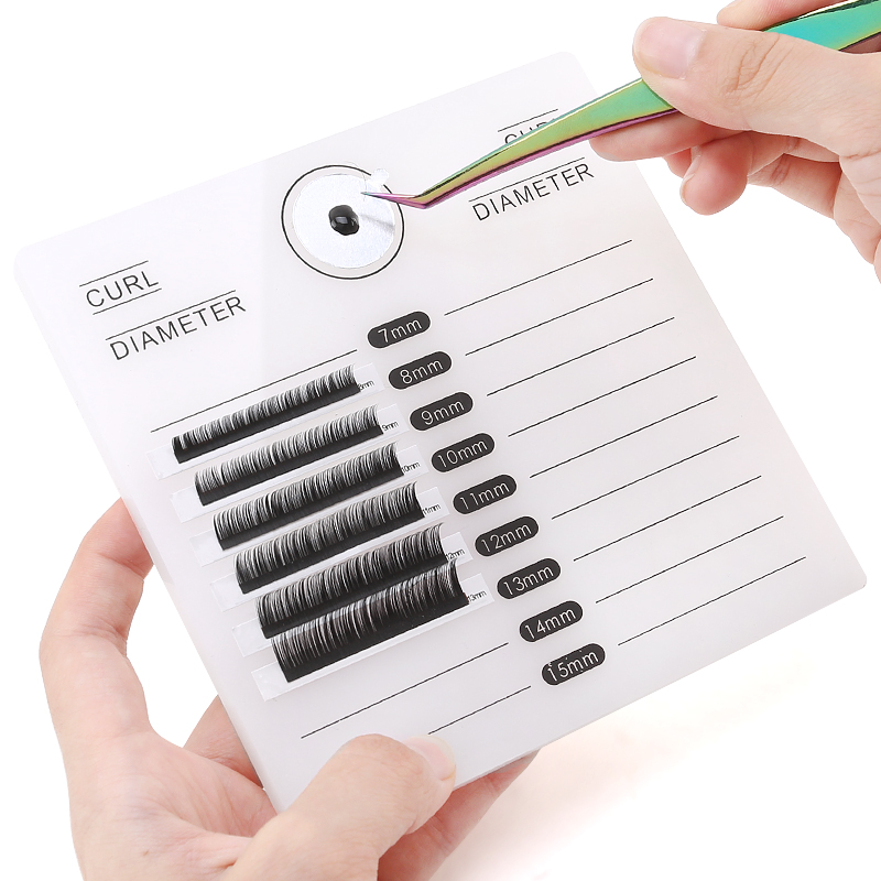 Acrylic False Eyelashes Palett - Beauty Mark Makeup ulasan dan harga