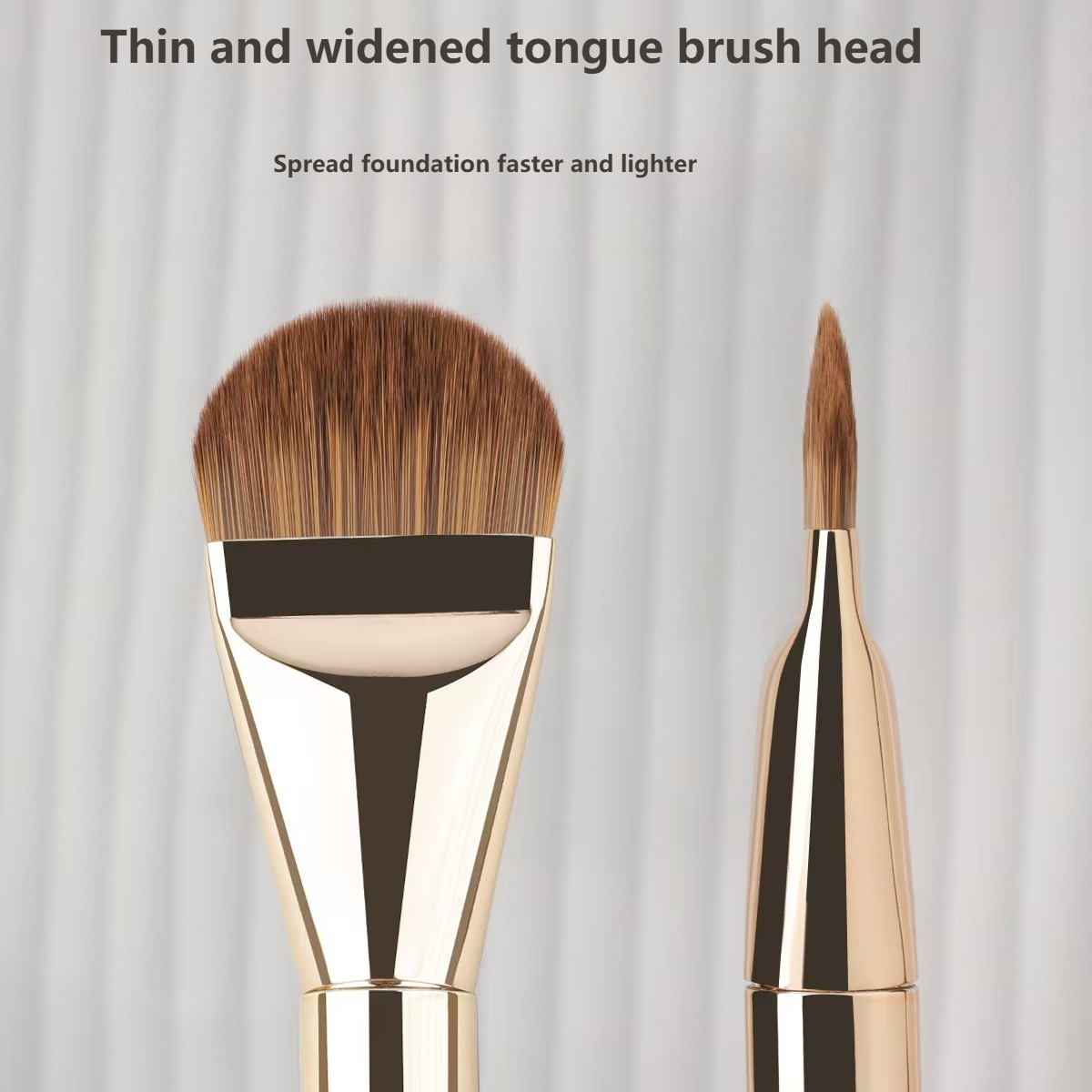Foundation brush Huge thin non - Beauty Mark Makeup ulasan dan harga